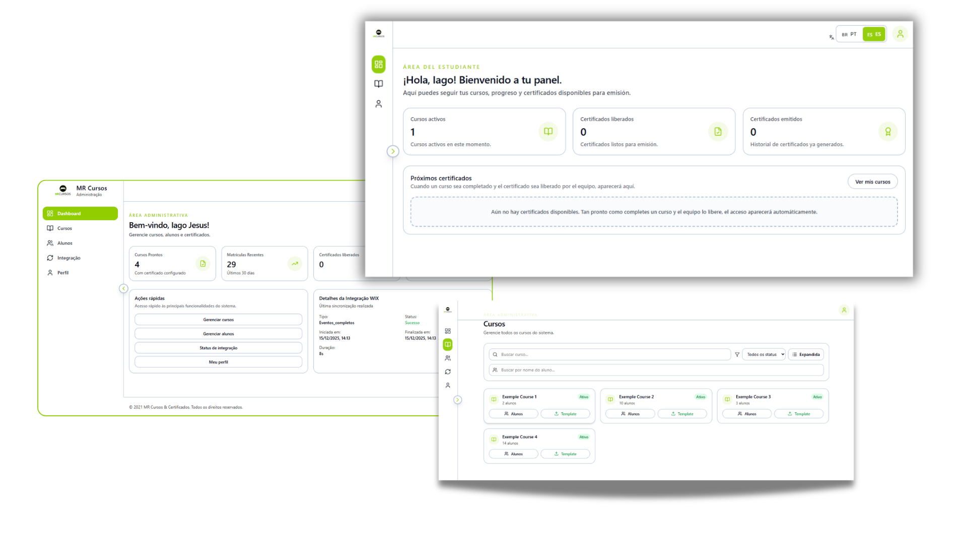 Projeto MR Cursos Hubs