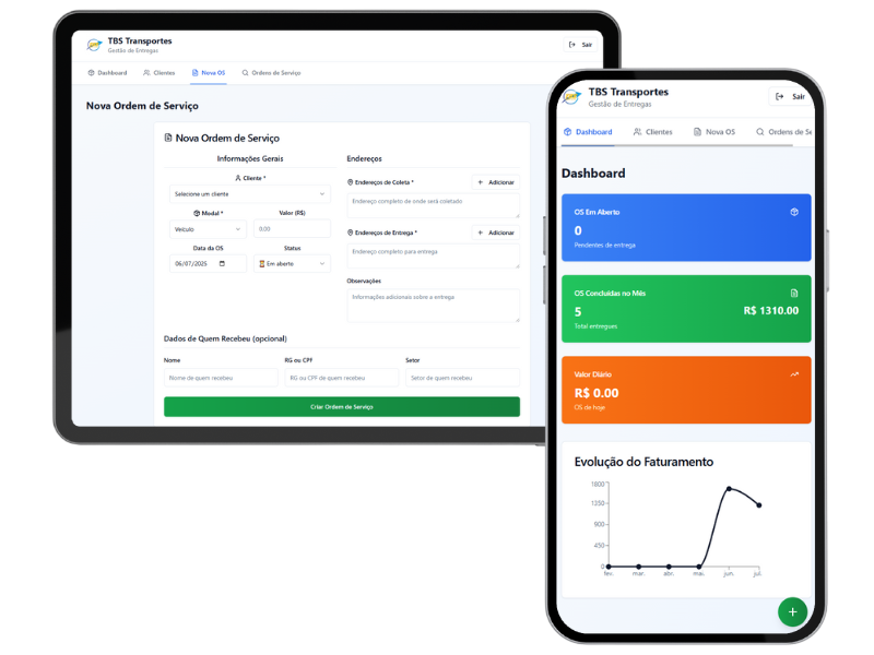 Projeto Gestão de Entrega